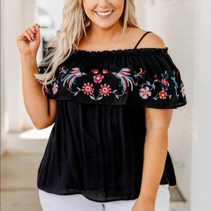 Off the shoulder top